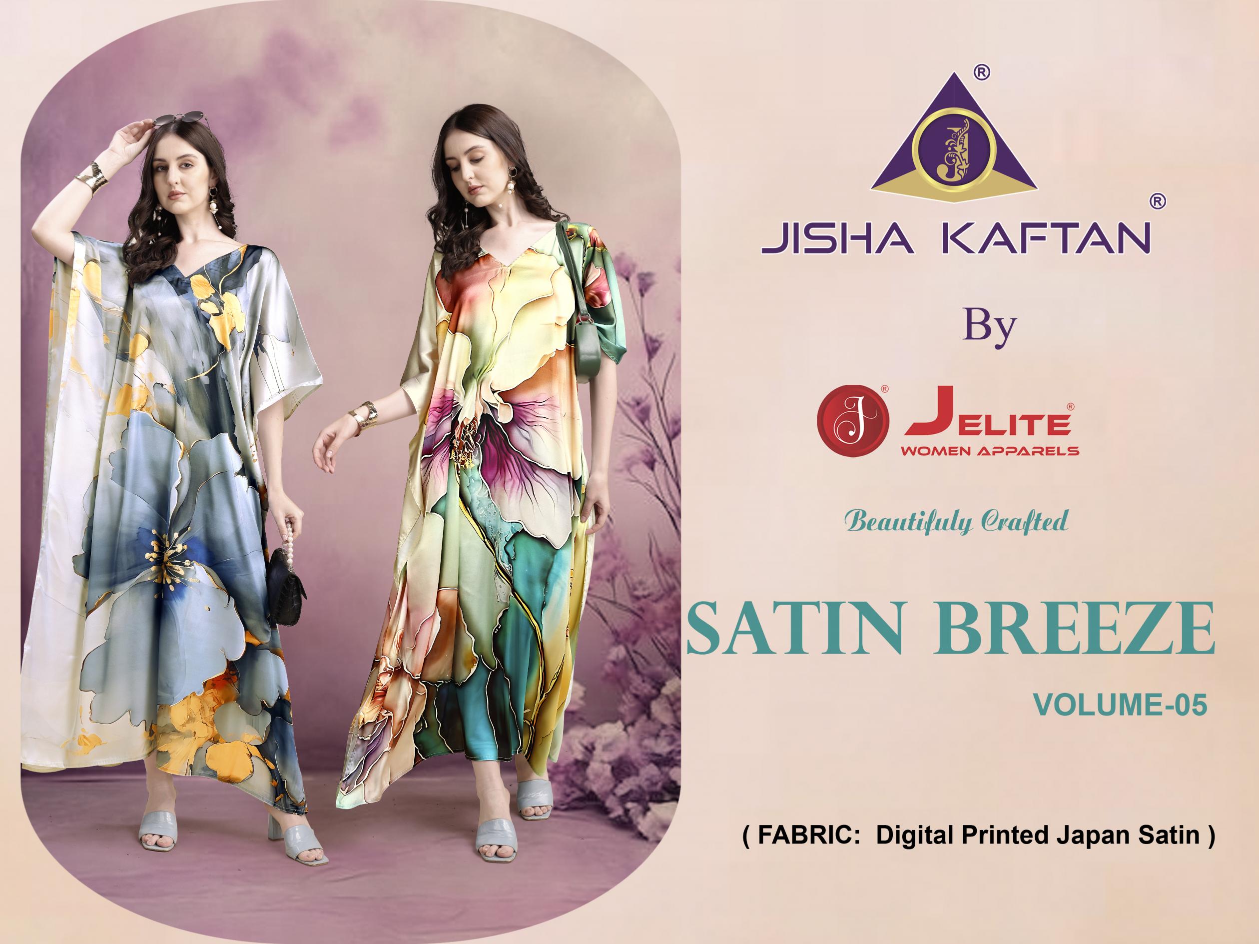 Jisha Kaftan Presents SATIN BREEZE VOL 4