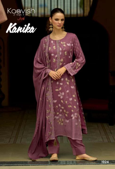 KANIKA BY KAAVISH VISCOSE PASHMINA FANCY LADIES SUITS 