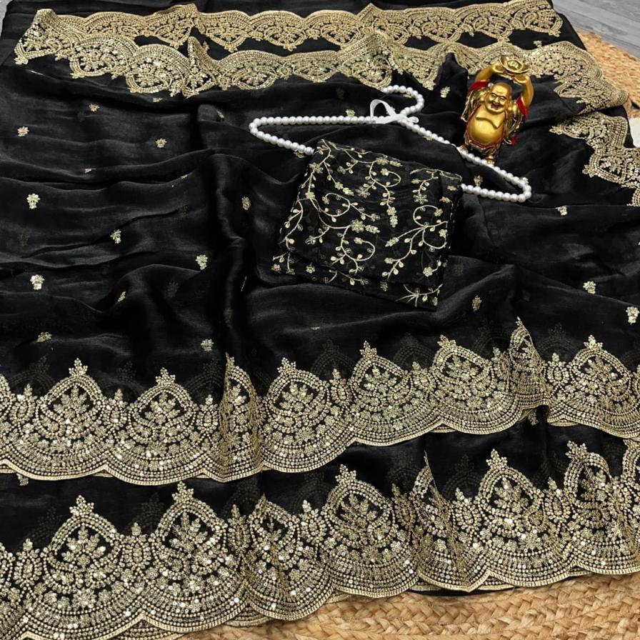 KC 920 FENDY CHIFFON NEW DESIGN SAREE 2025