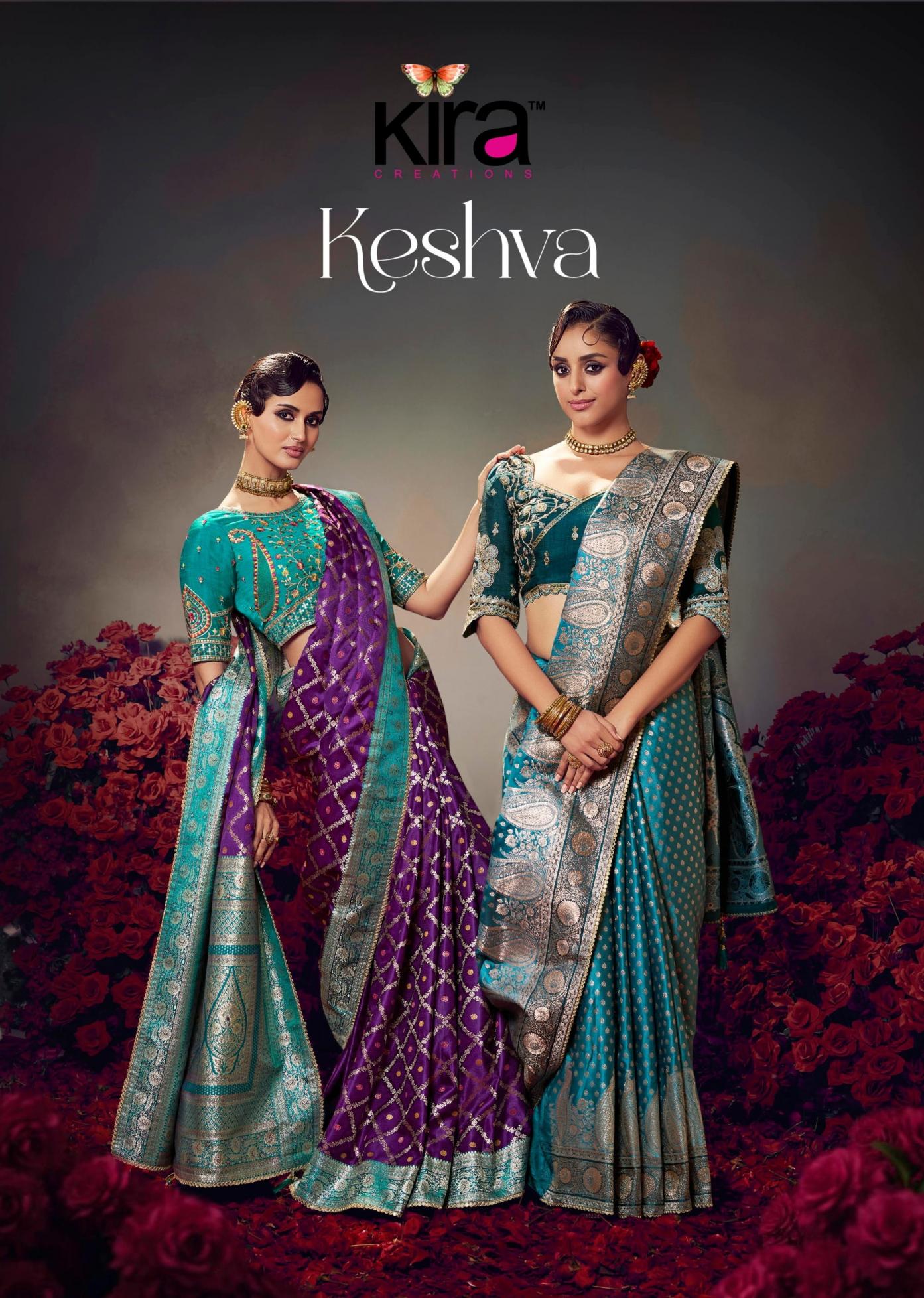 KIRA CREATION KESHVA 7901-7910 TRADITIONAL SAREES ONLINE 
