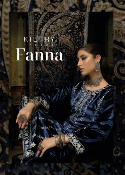 FANNA BY KILORY TRENDS VELVET WINTER SUITS ONLINE 
