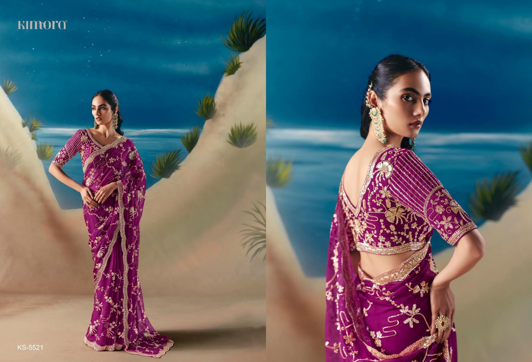 CHANDANI BY KIMORA TRADITIONAL 5521-5531 FANCY SAREES 