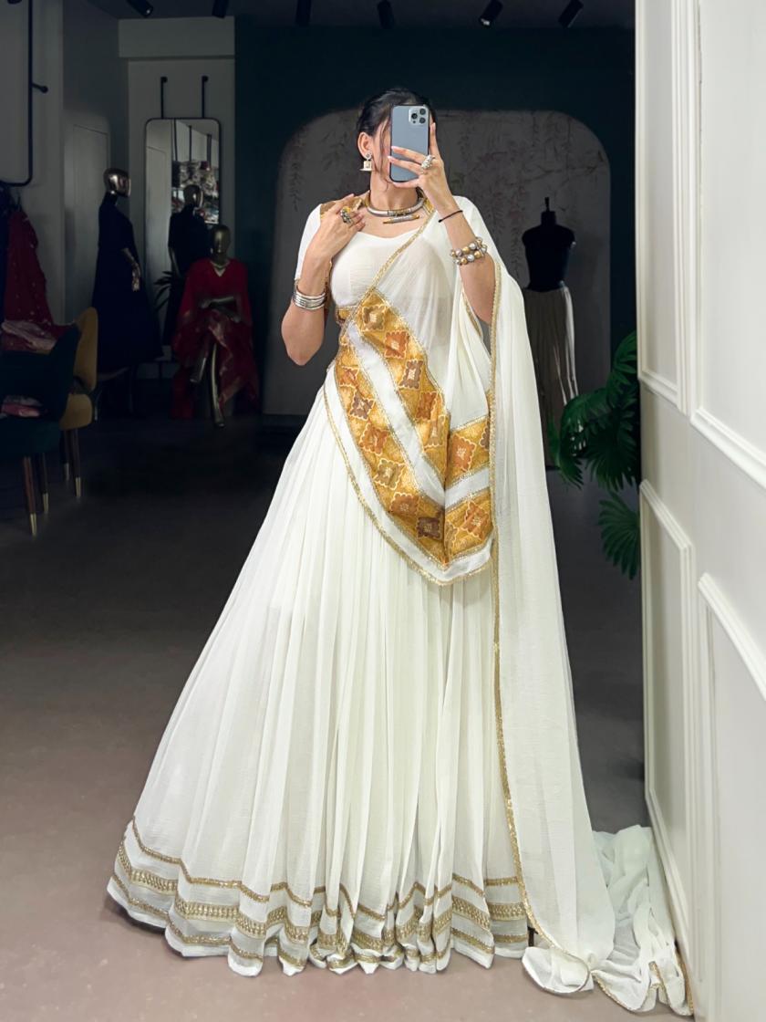 LNB1034 STYLISH LOOK MARBEL READYMADE NAVRATRI LEHENGAS ONLINE 