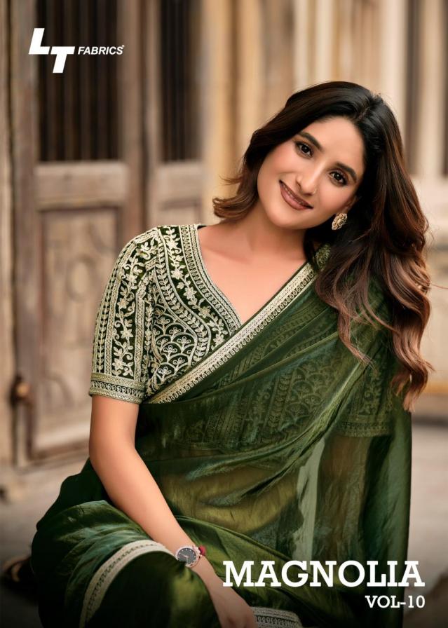 LT FASHION MAGNOLIA VOL 10 MALAI SILK CLASSIC SAREE