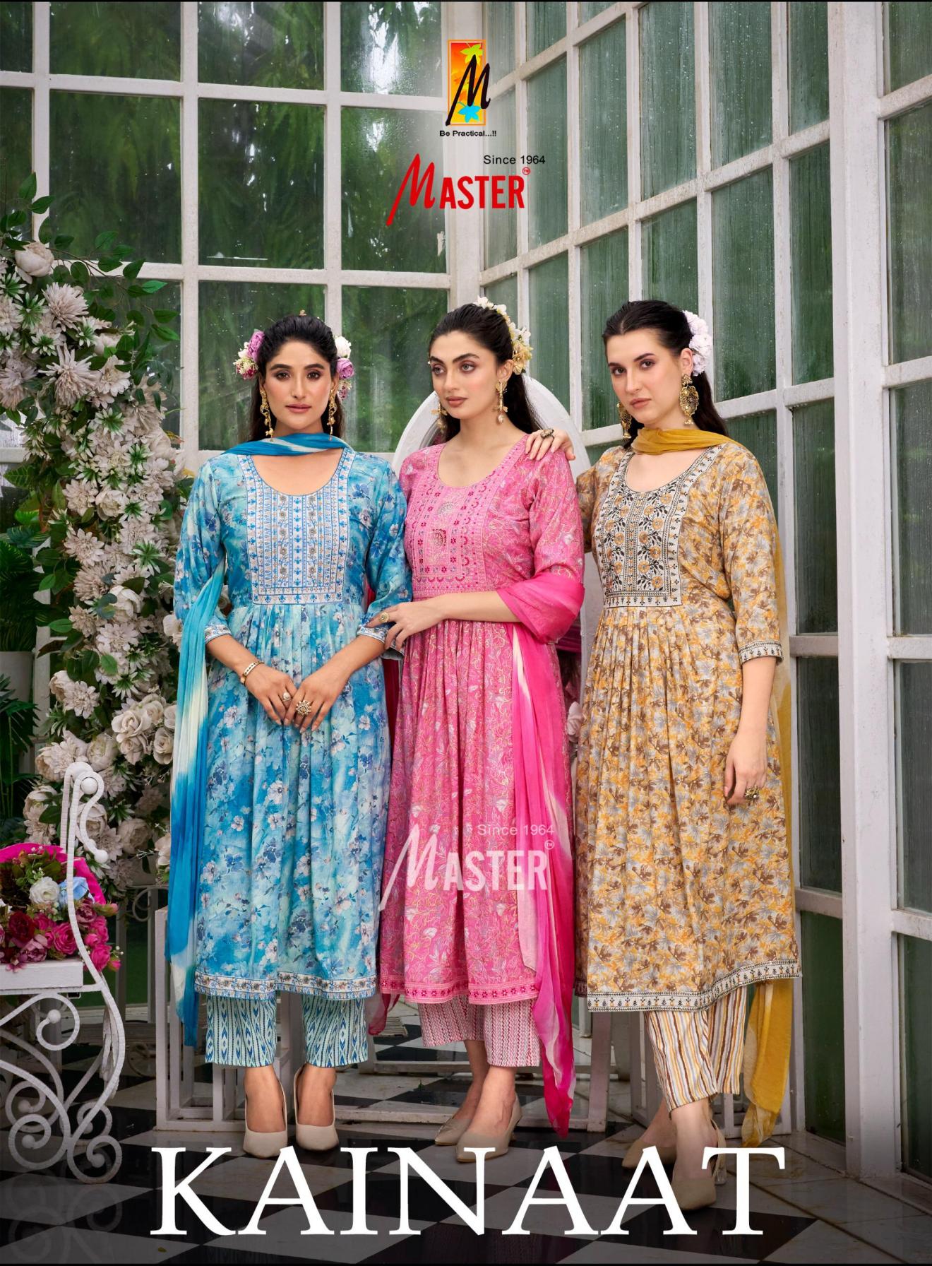 KAINAAT BY MASTER STYLISH CAPSULE PRINT READYMADE SUITS 