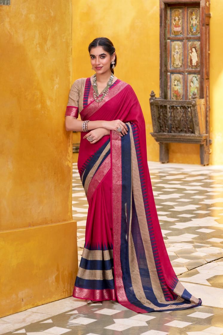 MEESHRII YNF7049 HIT DESIGN POLY COTTON SAREES  