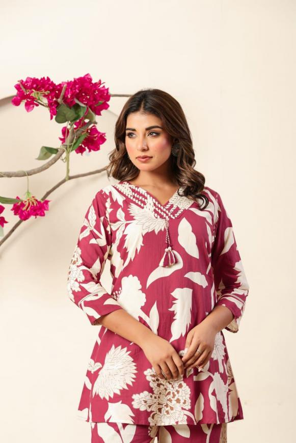 MODERN COTTON ELEGANT STYLE READYMADE COMBO CO-ORD SETS 