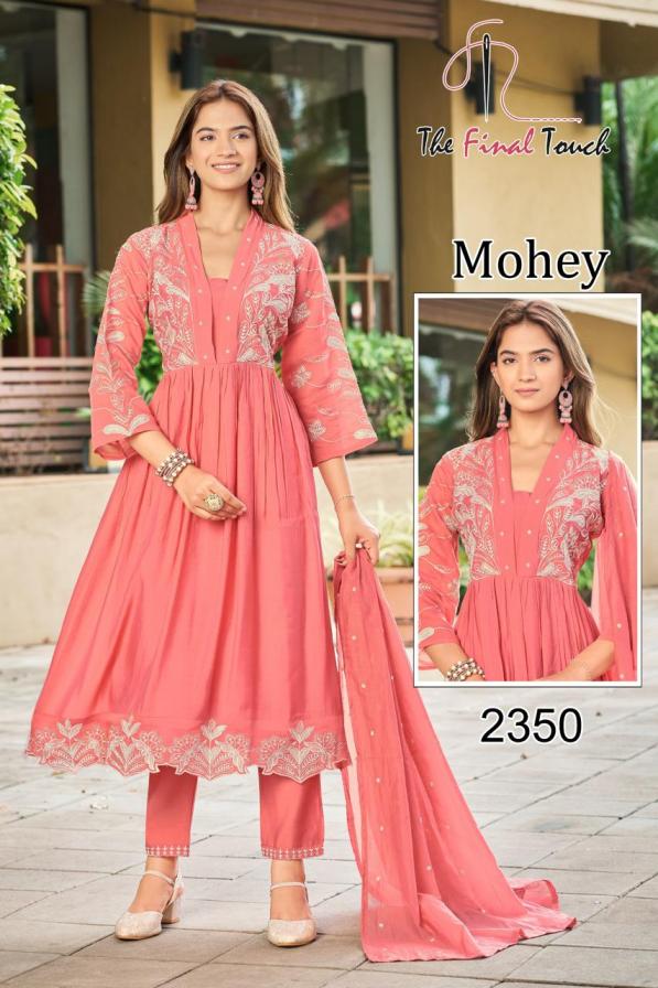THE FINAL TOUCH R R FASHION MOHEY FULL STITCH MUL COMBO SUITS 