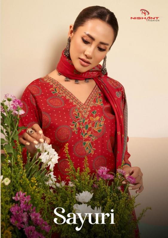 SAYURI BY NISHANT FASHION MODAL SILK SUIT FOR WOMENS 
