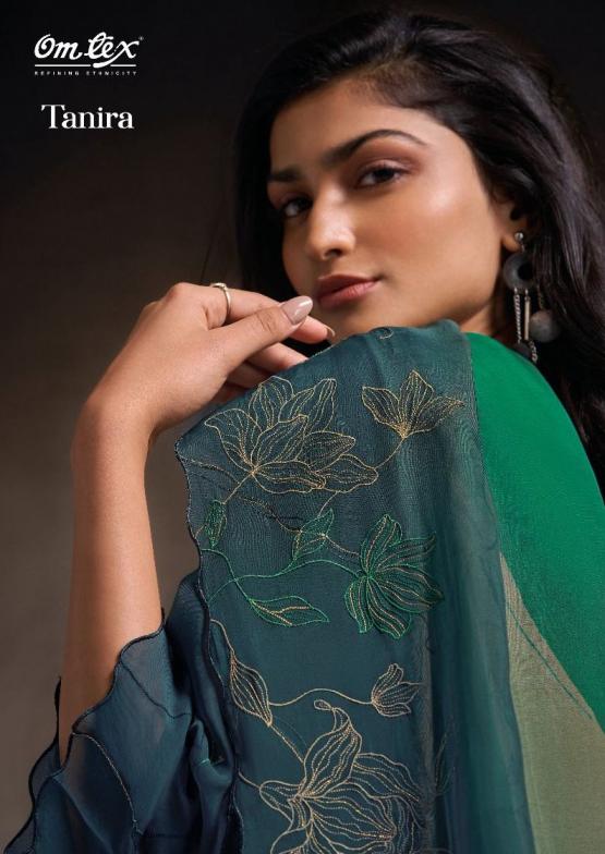 TANIRA BY OM TEX NEW DESIGN ORGANZA SUITS 2025