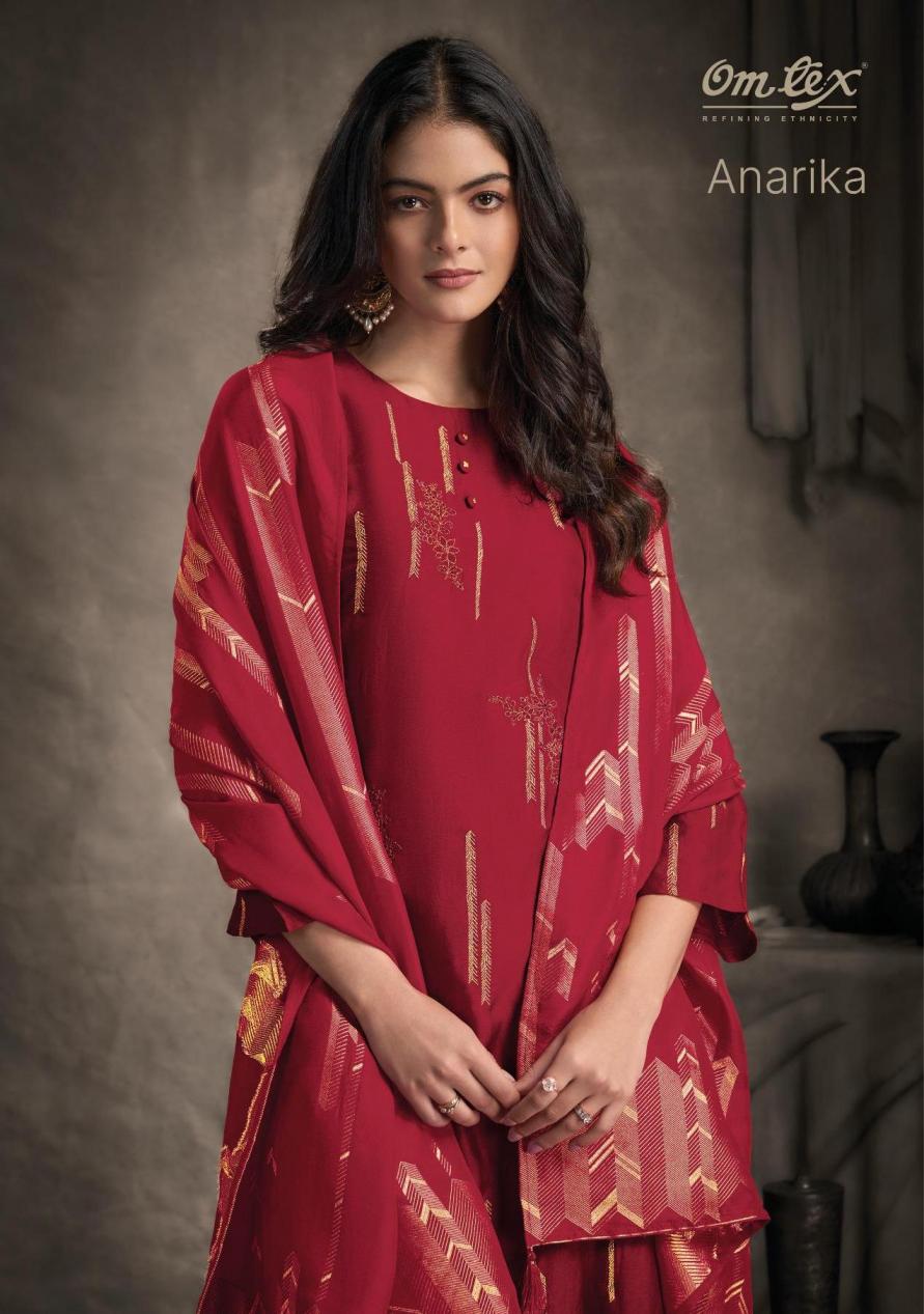 ANARIKA BY OMTEX PRETTY LOOK RUBINA SILK 3PCS DRESS