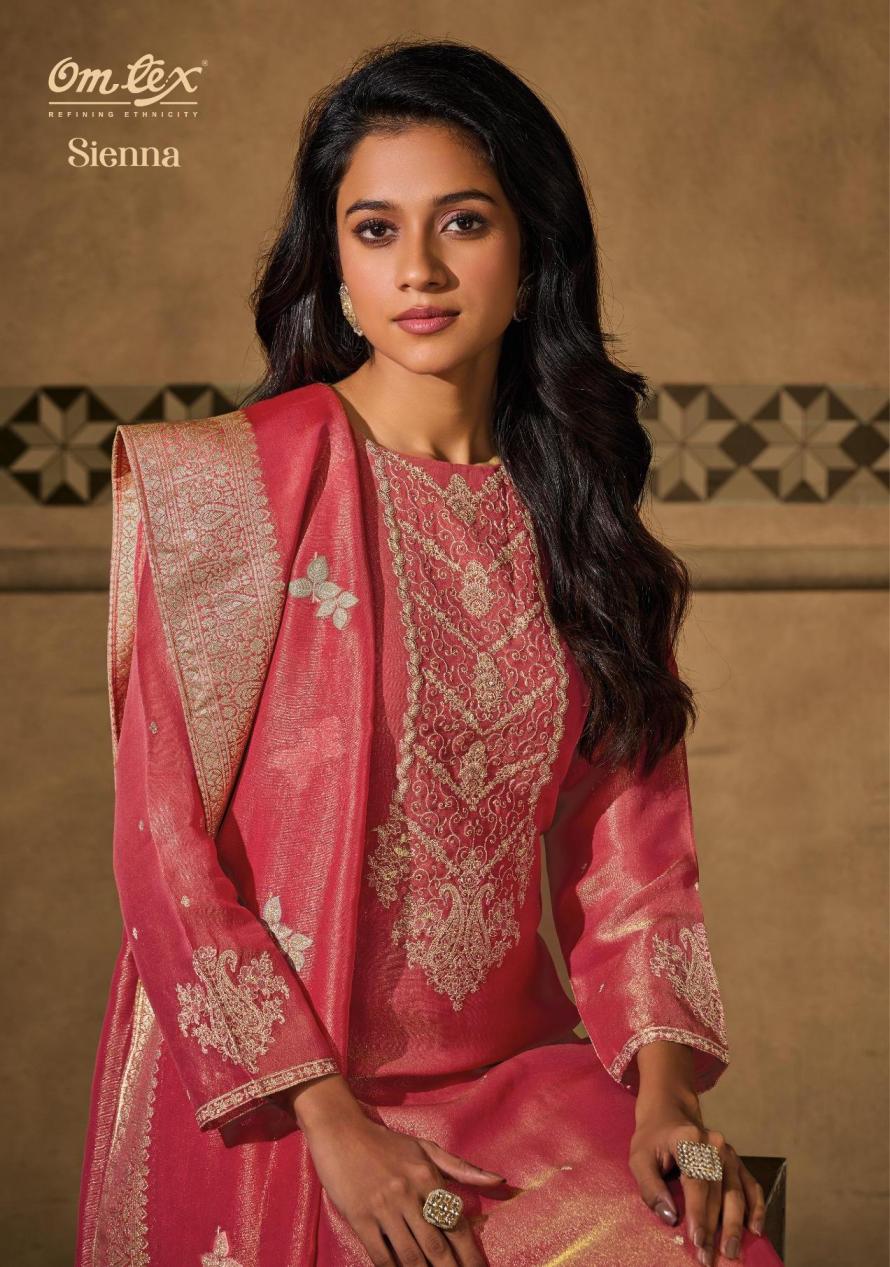 SIENNA BY OMTEX SILK TISSUE ELEGANCE 3PCS DRESS