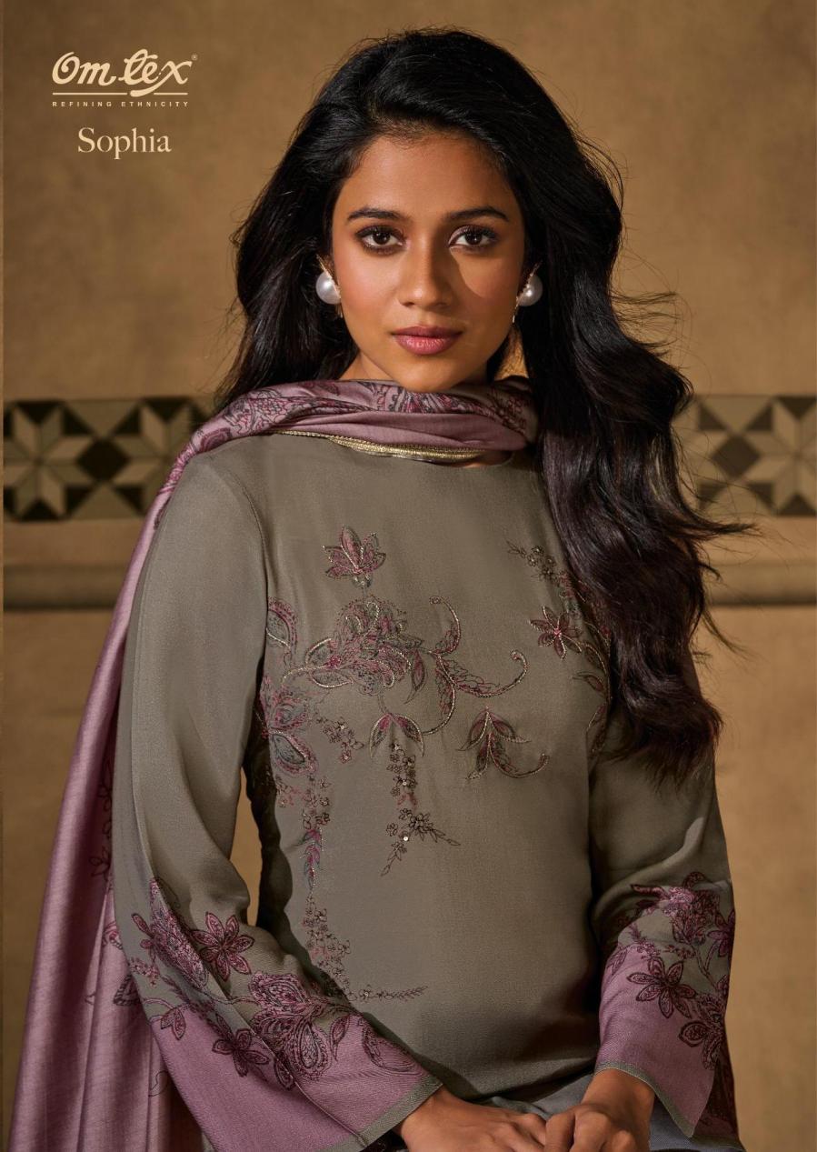 SOPHIA BY OMTEX UNIQUE PASHMINA DRESS MATERIALS 