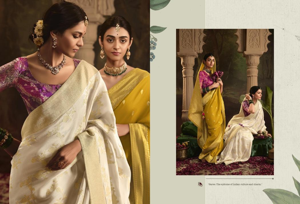 KIMORA RAAS 361-371 TRADITIONAL DOLA SILK SAREE ONLINE 
