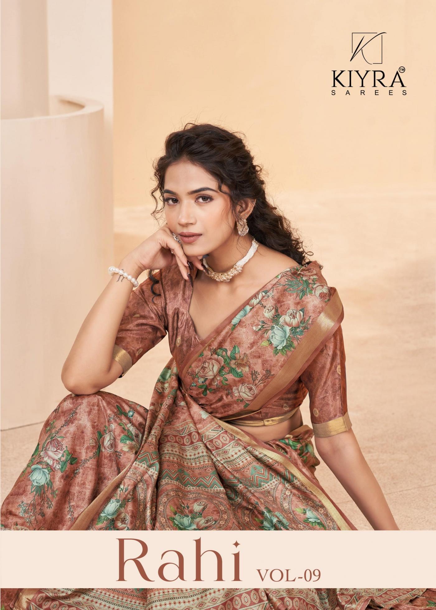 KIYRA RAHI VOL 9 AMAZING TUSSAR SILK BEST SAREE ONLINE 