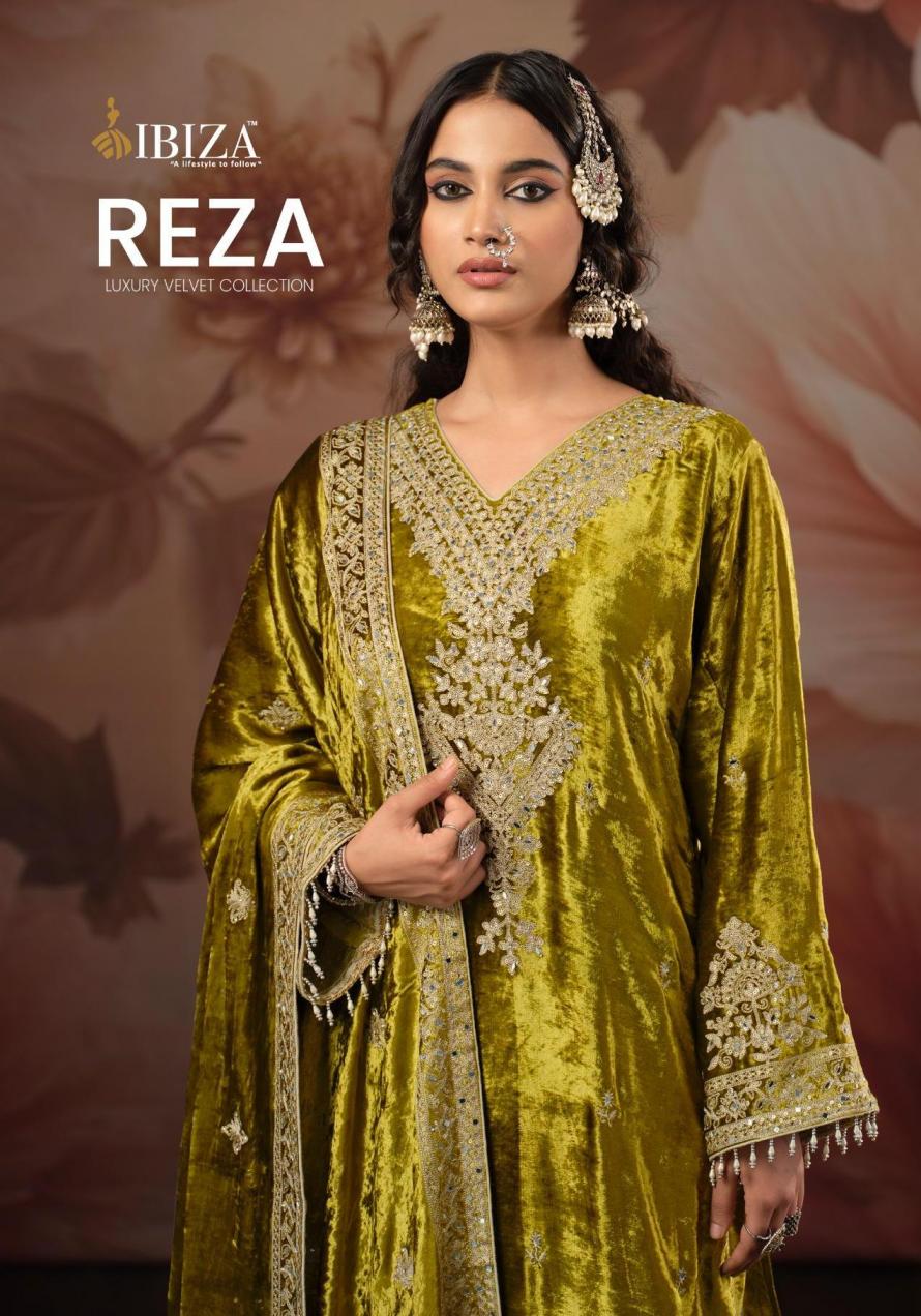 IBIZA REZA VISCOSE VELVET CLASSIC WINTER SUITS 
