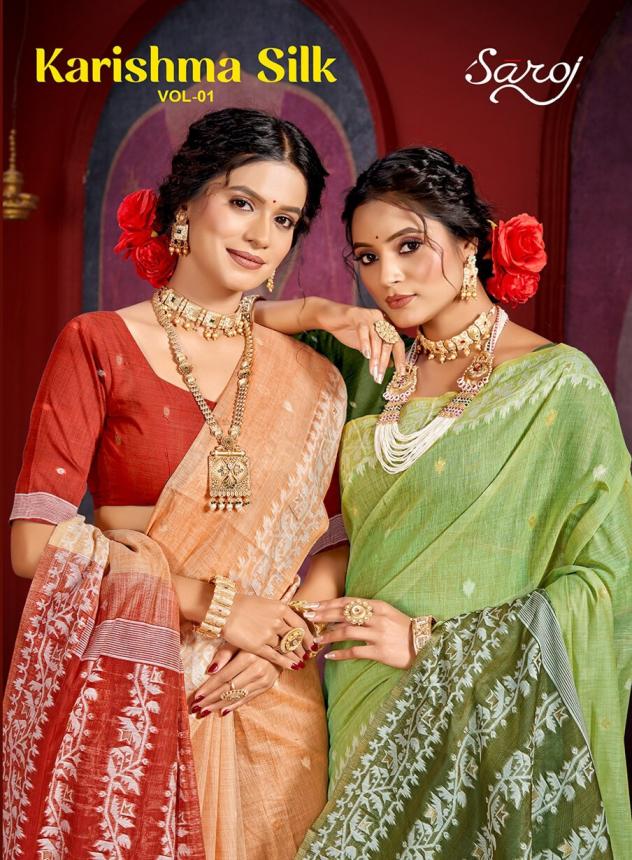  Karishma Silk Saroj vol.1 modak silk saree