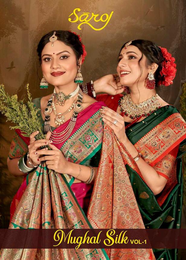 Mughal Silk Saroj vol.1 Royal silk saree