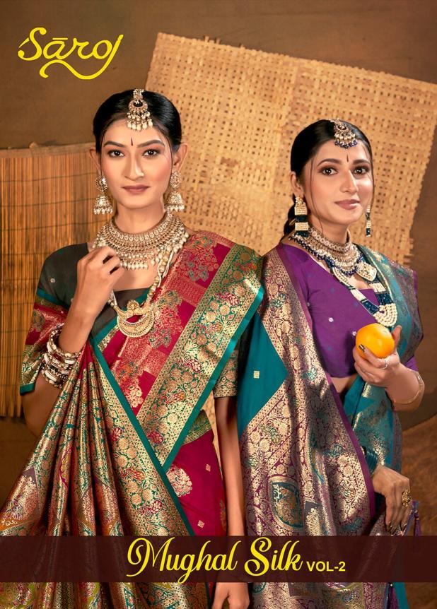  Mughal Silk Saroj vol.2 Royal silk saree