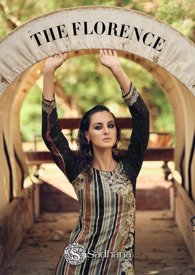 SADHANA FASHION THE FLORENCE VISCOSE PASHMINA STYLISH WINTER SUIT 