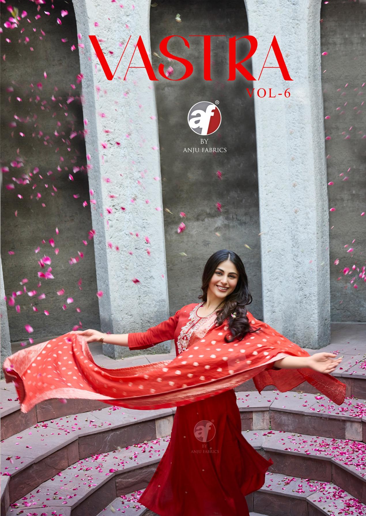 VASTRA VOL 6 BY ANJU FAB READYMADE MODAL SILK LADIES SUITS  