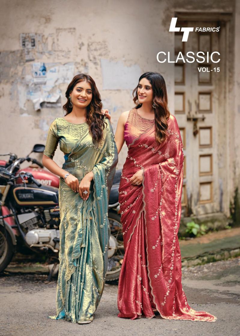 LT FASHION CLASSIC VOL 15 MALAI SILK BEST SAREE ONLINE 