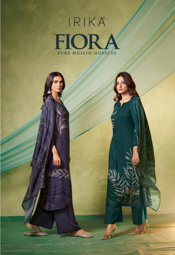 IRIKA FIORA VISCOSE PASHMINA UNSTITCH SUIT ONLINE 