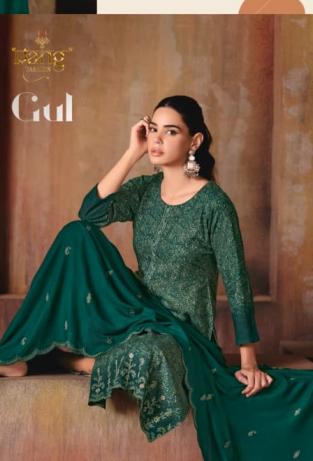 RANG FASHION GUL HIT DESIGN WOOL WINTER 3PCS DRESS