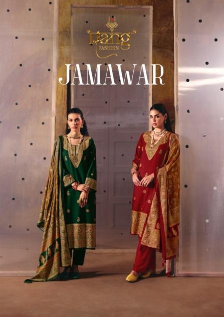 RANG FASHION JAMAWAR PASHMINA WEAVE STYLISH SUITS 