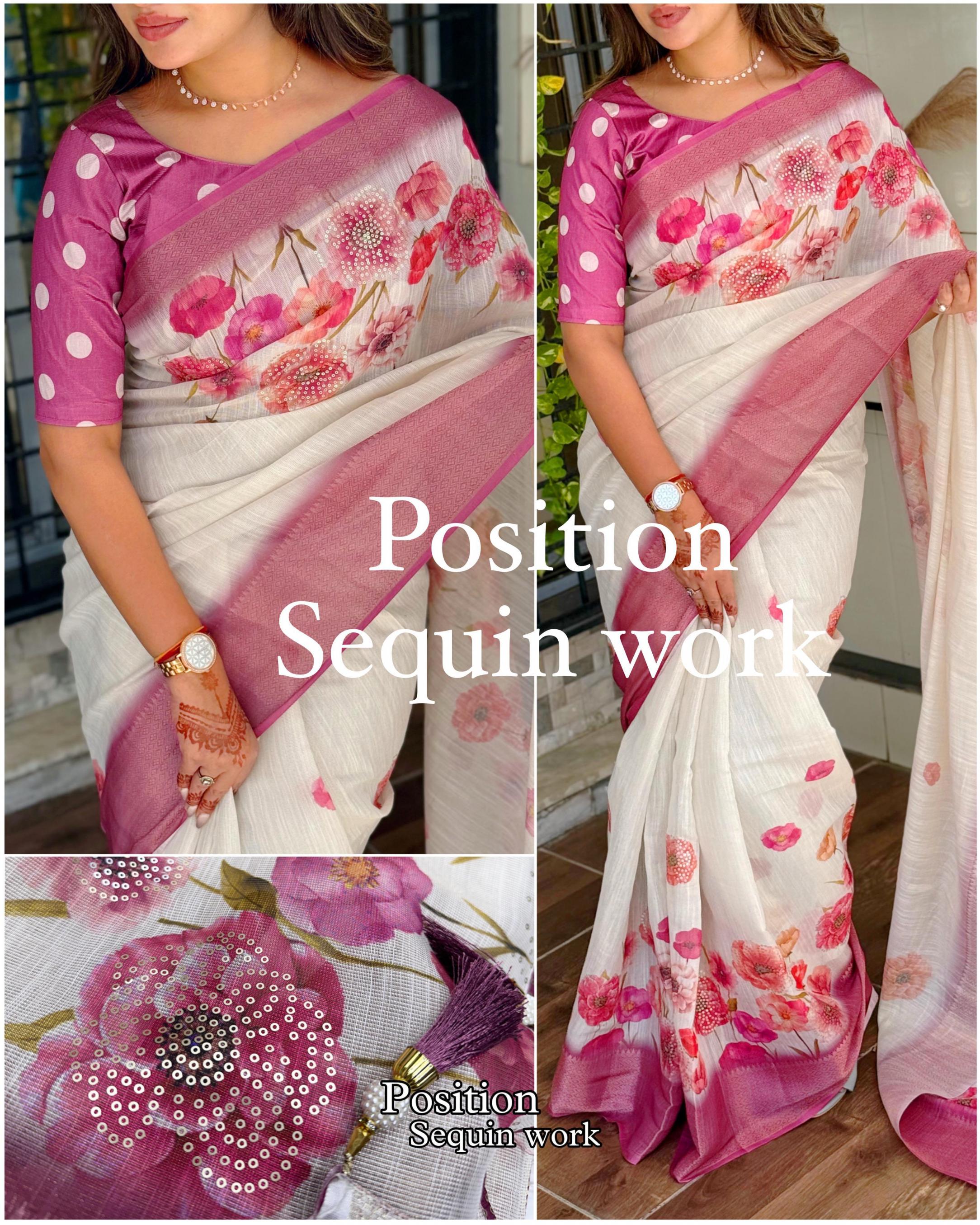 KANTARA COLOUR ADDITION COTTON SILK SAREE 