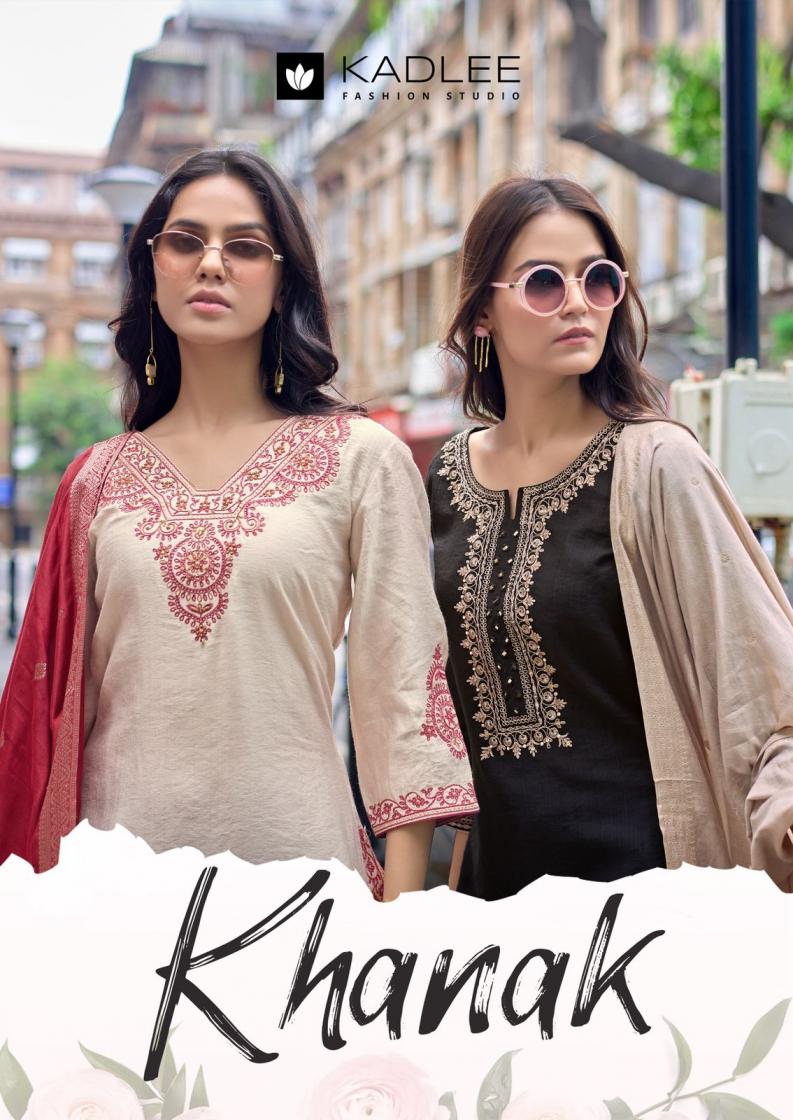 KADLEE KHANAK FANCY READYMADE VISCOSE WEAVING SUITS 