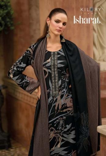 ISHARAT BY KILORY TRENDS WINTER VISCOSE PASHMINA 3PCS DRESS