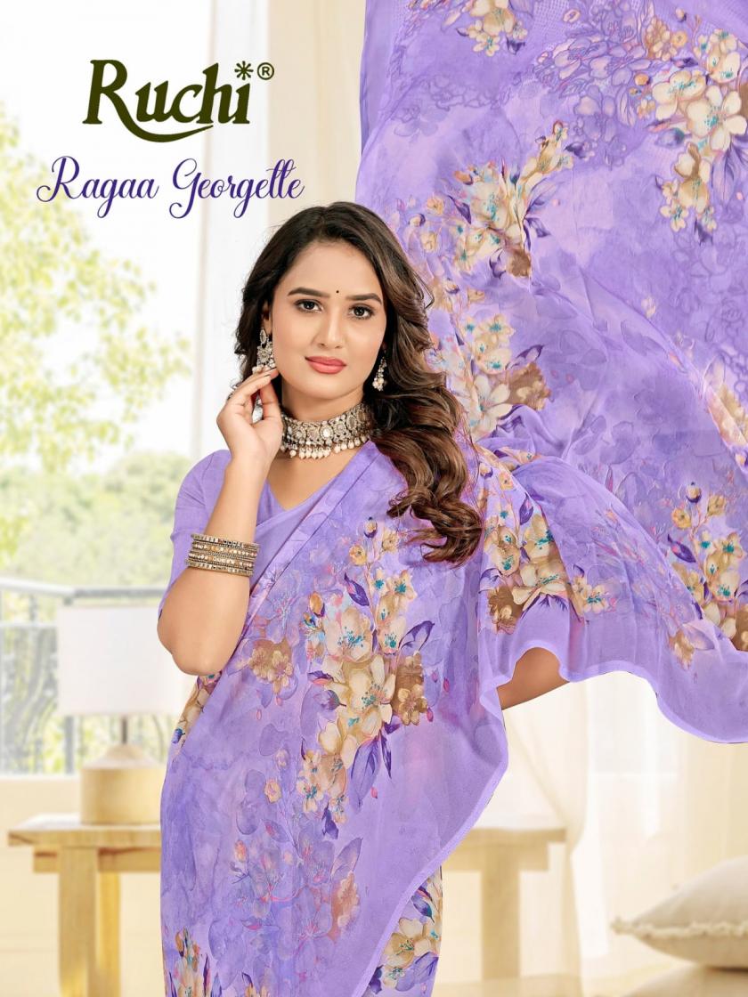 RUCHI RAGAA GEORGETTE VOL 24 GEORGETTE PRETTY SAREE ONLINE 