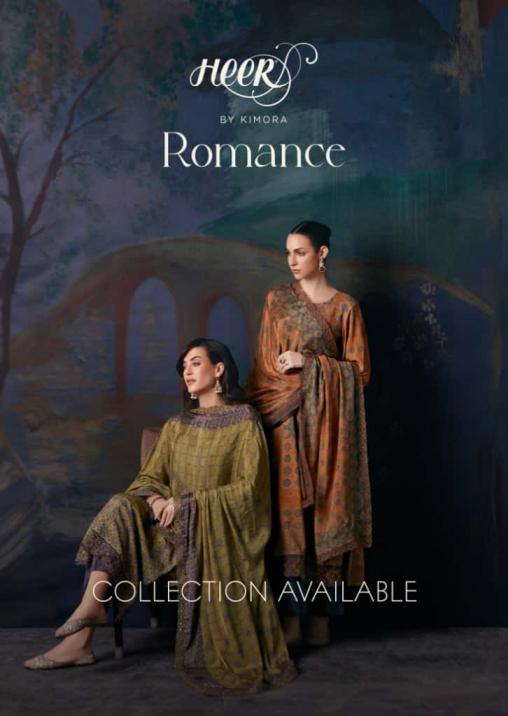 HEER KIMORA ROMANCE VOL 227 MUSLIN UNSTITCH 3PCS DRESS