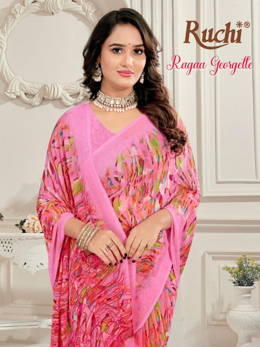 RUCHI RAGAA GEORGETTE VOL 26 SHOP TRENDY GEORGETTE SAREES