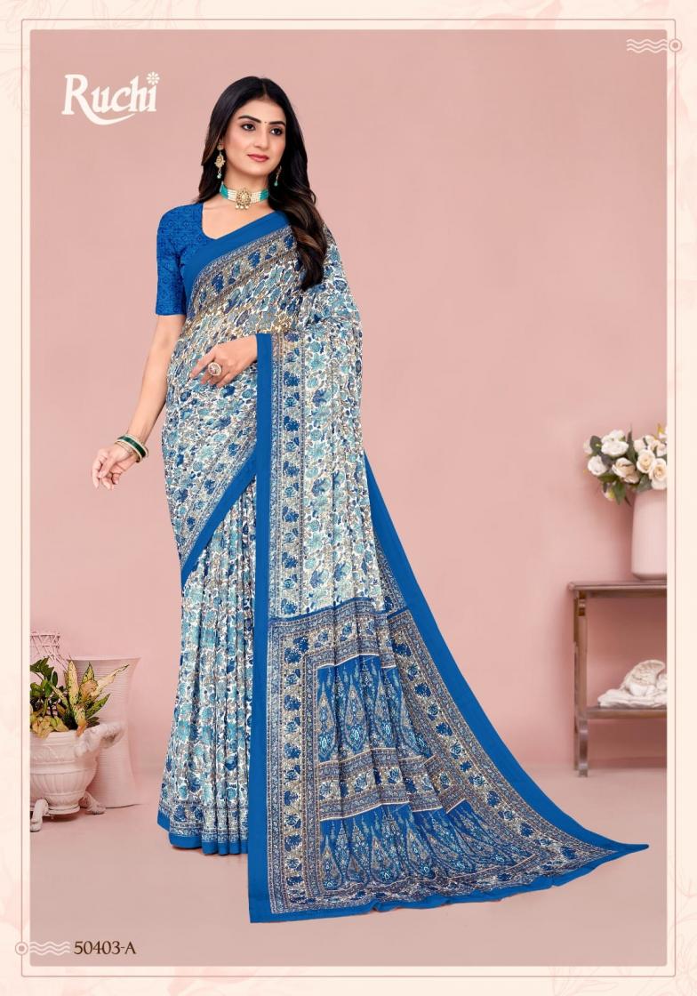 STAR CHIFFON VOL 211 BY RUCHI CHIFFON FANCY SAREE 