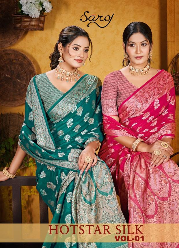 Hotstar silk Saroj vol.1 Georgette silk saree