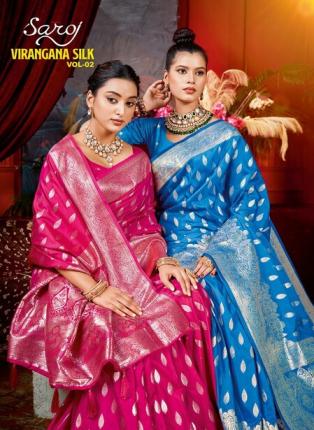 Virangana silk Saroj vol.2 50*600 silk saree