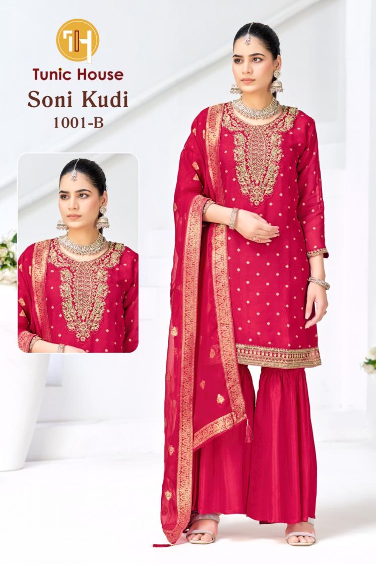 SONI KUDI SHARARA DESIGNER 3PCS SET COLLECTION