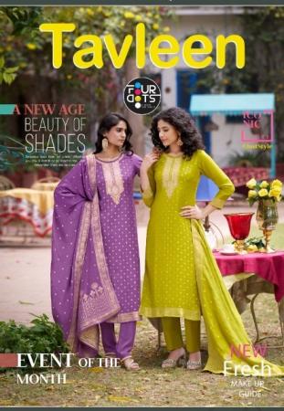 FOURDOTS TAVLEEN VISCOSE MUSLIN JACQUARD SUIT FOR WOMENS 