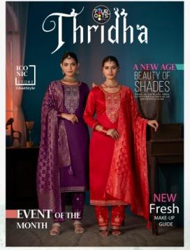 FOURDOTS THRIDHA PRETTY LOOK JAM COTTON 3PCS DRESS