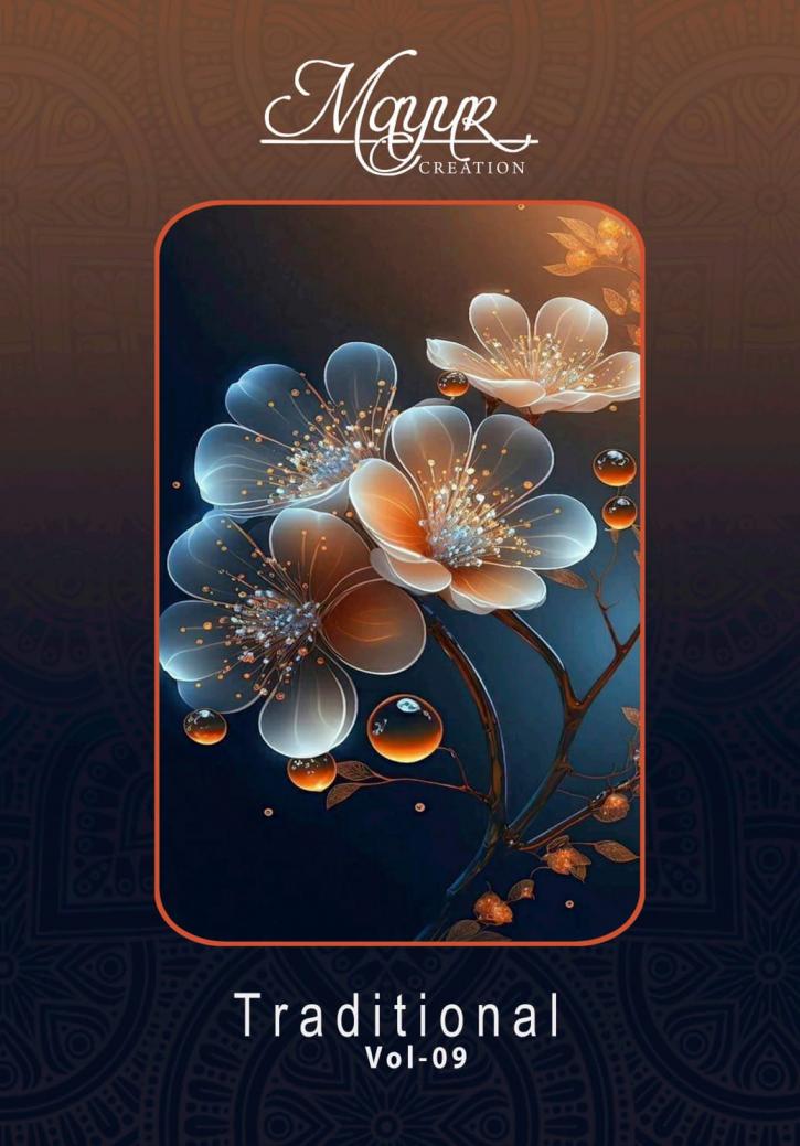 MAYUR CREATION TRADITIONAL VOL 9 COTTON SUITS COLLECTION