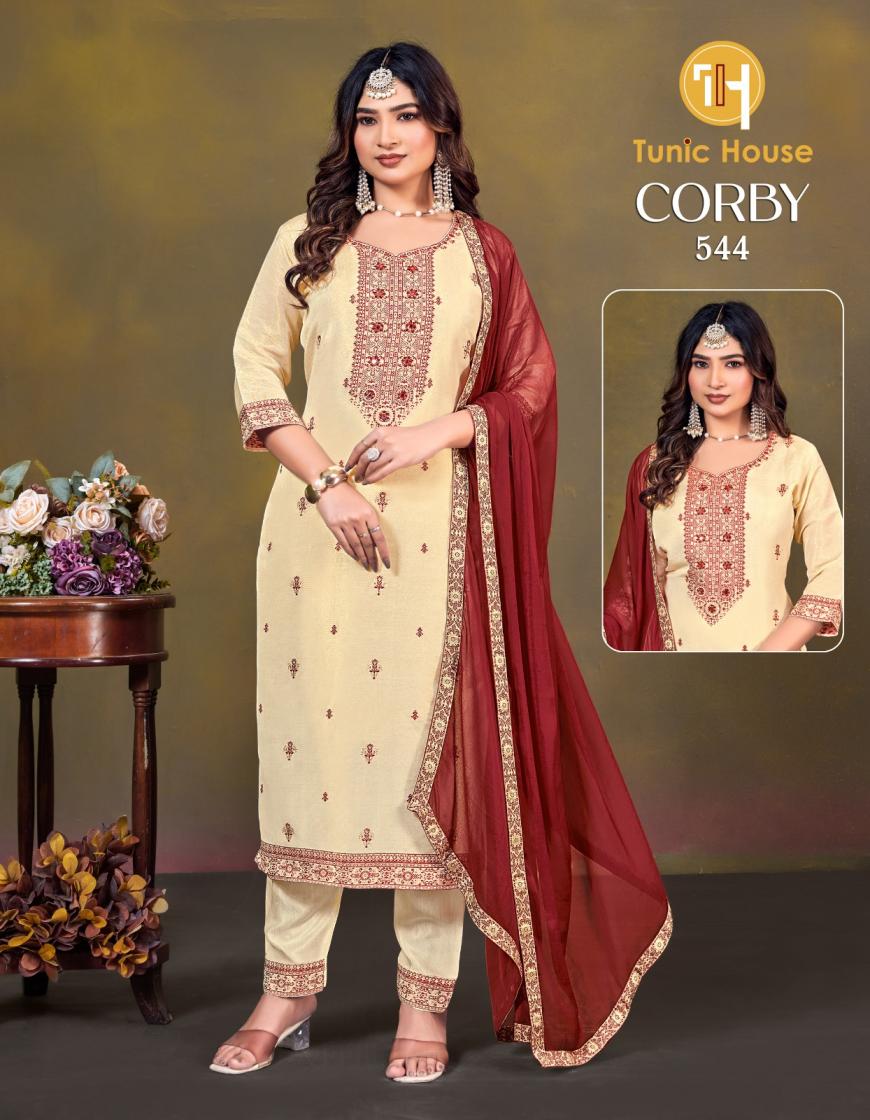 TUNIC HOUSE FANCY READYMADE SUIT COMBO SET COLLECTION