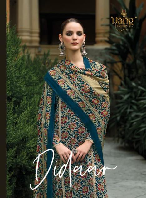 DIDAAR BY RANG FASHION AMAZING PASHMINA DRESS MATERIALS 