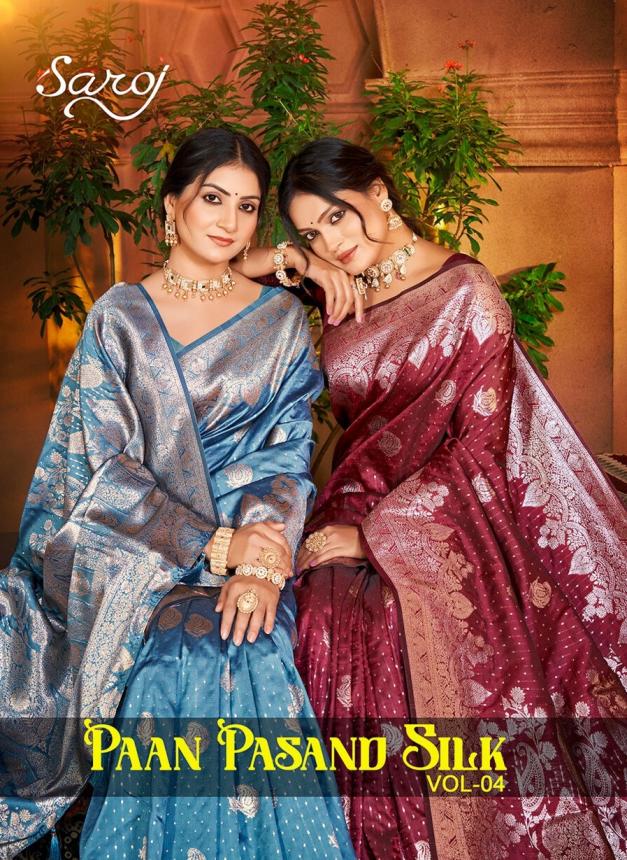  Paan pasand silk Saroj vol.4 50*600 silk saree