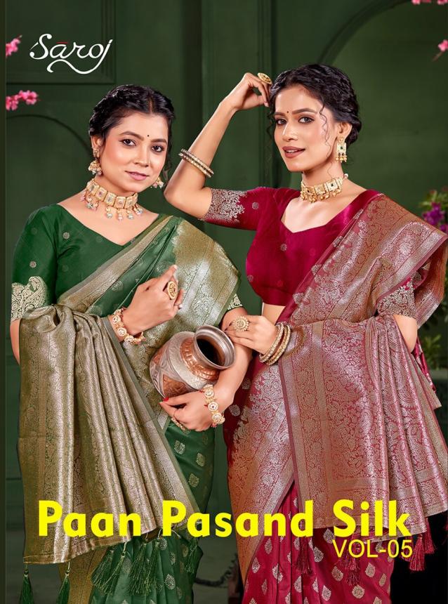  Paan pasand silk Saroj vol.5 50*600 silk saree