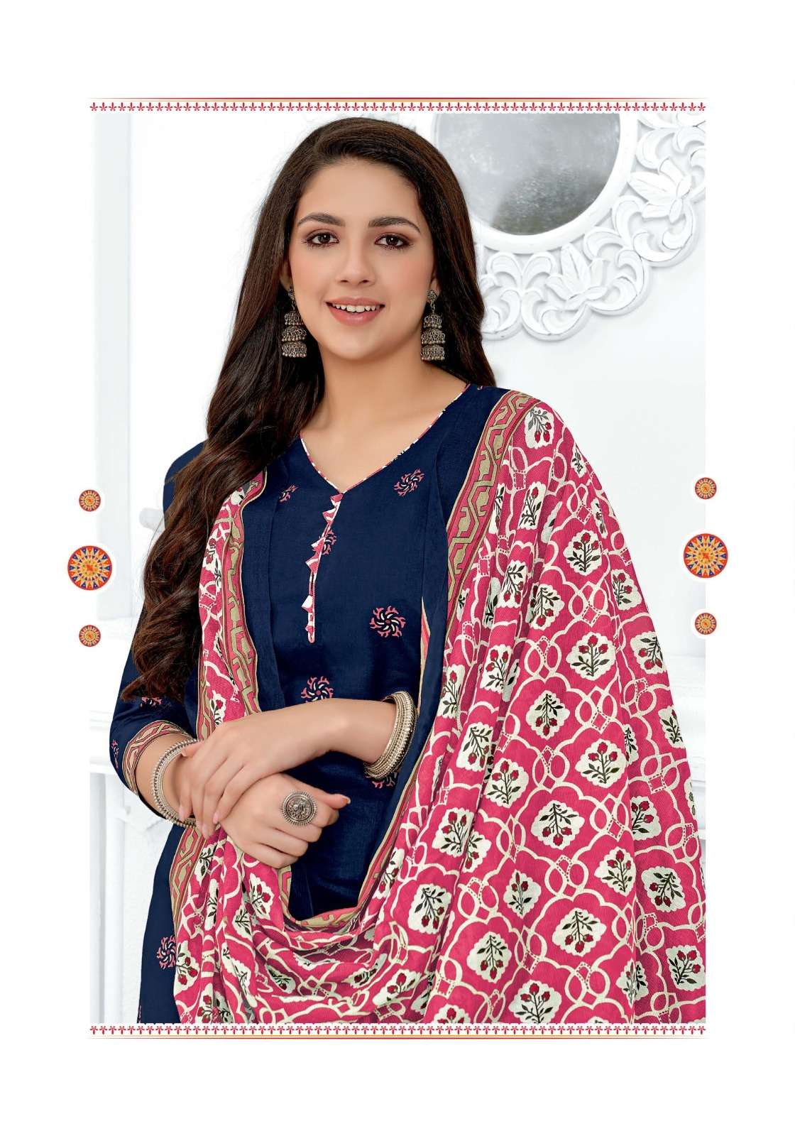 akash shagun vol 35 lowest rate cotton suits printed for shop 