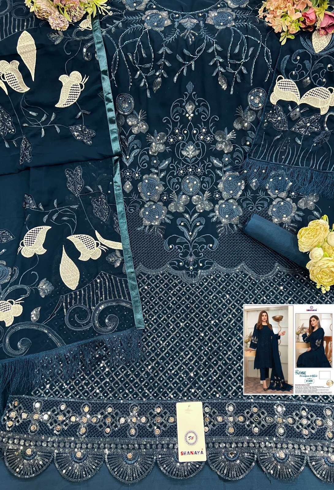 shanaya rose premium s 125 design colors pakistani dresses 