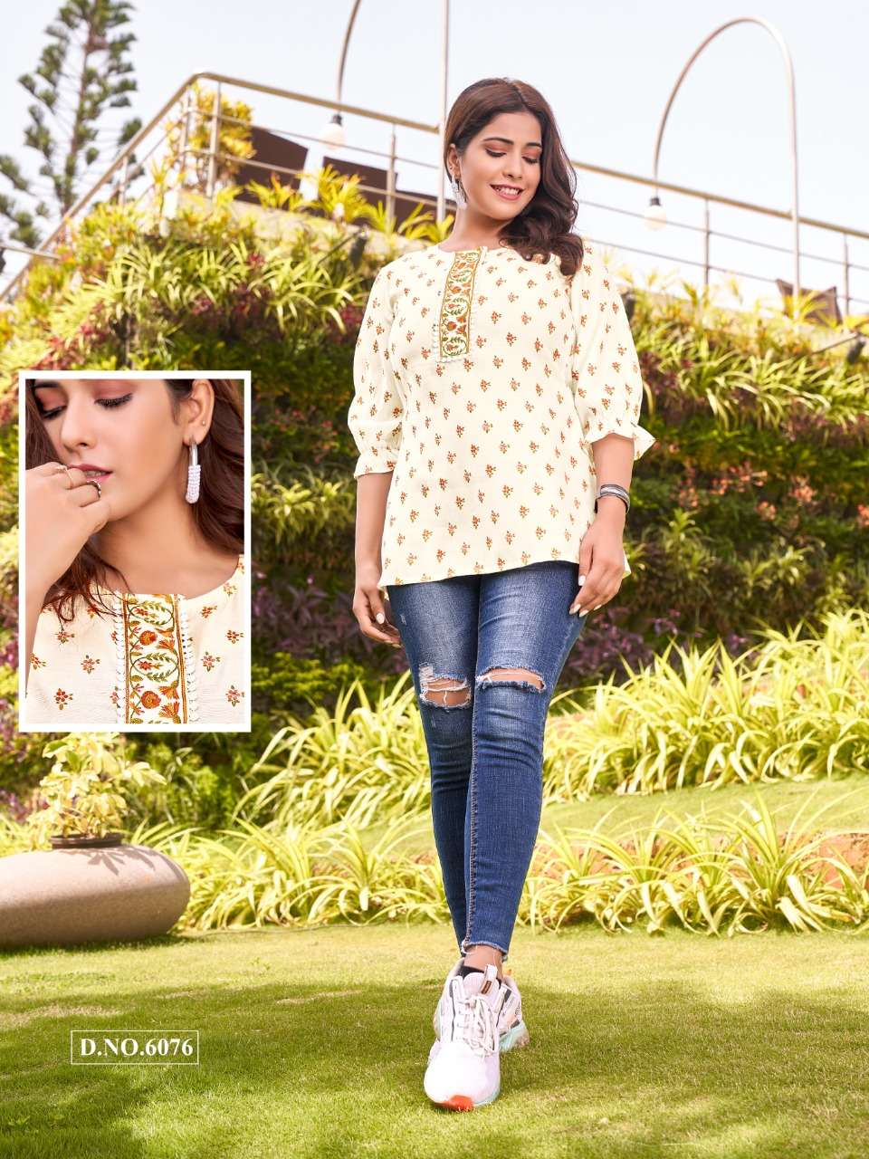 yami fashion surat lipi short tops for girls jeans short tops collection 