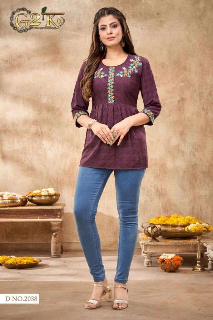 BONIE HELLO SHORT TOPS HEAVY DOBBY RAYON TOP CATALOG WHOLESLAER BEST RATE 